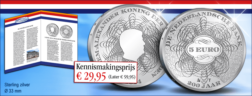Koninkrijk der Nederlanden Herdenkingsmunten Collectie reserveren